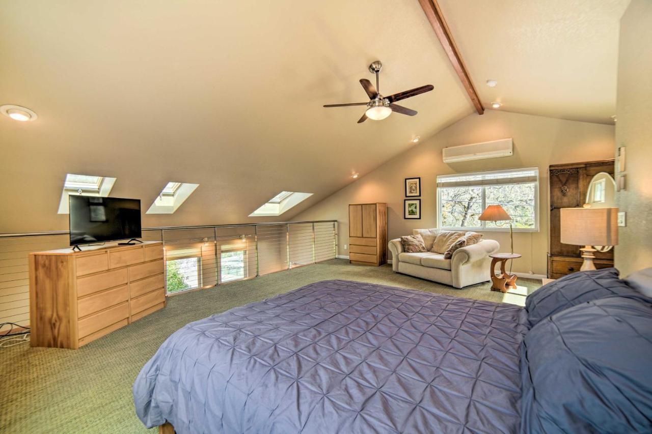 Hilltop Loft Ukiah Vacation Rental! المظهر الخارجي الصورة